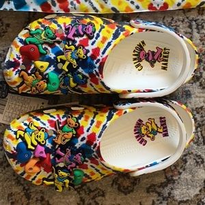 Chinatown market Grateful Dead crocs
